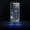 Tech Case hátlap, tok Samsung Galaxy S23 FE design 2, fekete