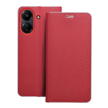 LUNA Book Carbon for Xiaomi Redmi 13C / POCO C65 tok, piros