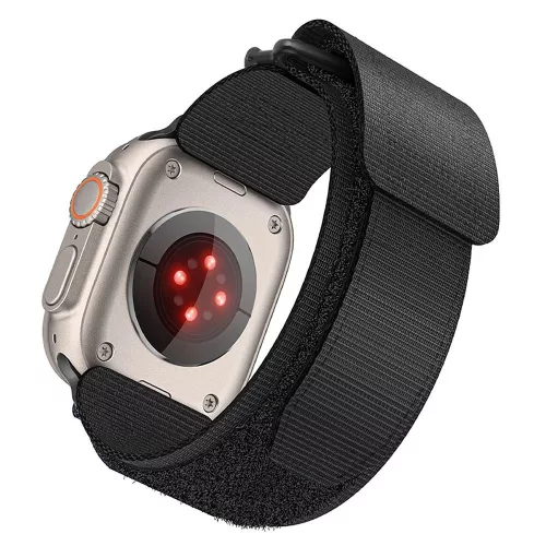 FORCELL F-DESIGN FA05 nylon óraszíj APPLE Watch 42/ 44/ 45/ 49 mm , narancssárga