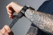 FORCELL F-DESIGN FA05 nylon óraszíj APPLE Watch 42/ 44/ 45/ 49 mm , narancssárga