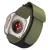 FORCELL F-DESIGN FA05 nylon óraszíj APPLE Watch 38/ 40/ 41 mm tok, fekete