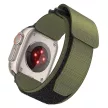 FORCELL F-DESIGN FA05 nylon óraszíj APPLE Watch 38/ 40/ 41 mm tok, fekete