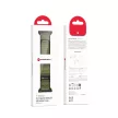 FORCELL F-DESIGN FA05 nylon óraszíj APPLE Watch 38/ 40/ 41 mm tok, fekete
