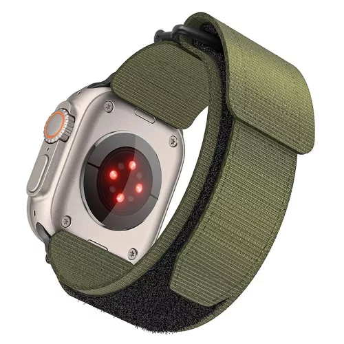 FORCELL F-DESIGN FA05 nylon óraszíj APPLE Watch 38/ 40/ 41 mm , narancssárga