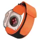 FORCELL F-DESIGN FA05 nylon óraszíj APPLE Watch 38/ 40/ 41 mm, kék