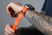 FORCELL F-DESIGN FA05 nylon óraszíj APPLE Watch 38/ 40/ 41 mm, kék