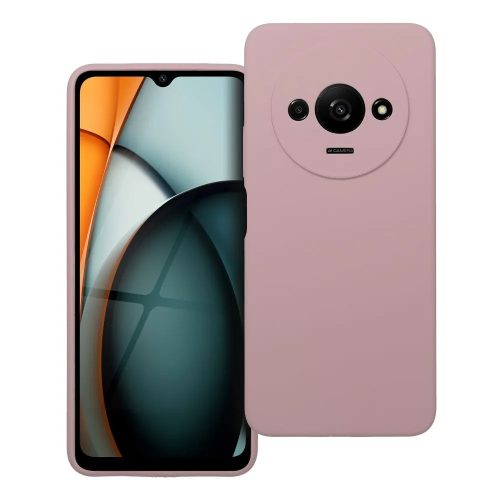 Case SILICONE 2mm for XIAOMI REDMI A3 4G sand tok, rózsaszín