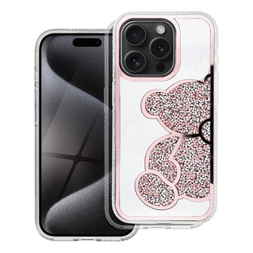 TEDDY BEAR Case IPHONE 7 / 8 / SE 2020 / SE 2022 tok, rózsaszín