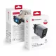 FORCELL F-ENERGY GaN III VT-37 hálózati töltő kijelzővel LCD 2 x Type C + USB A PD QC4.0 SAM SFC2.0 3,45A 70W , szürke