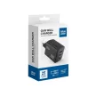 Blue Star hálózati töltő GaN 4A 65W 2 x Type C + USB A PD QC4.0 VT-43, fekete