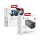 FORCELL F-ENERGY GaN III VT-49 hálózati töltő 2 x Type C + 2 x USB A PD QC4.0 SFC2.0 5A 100W , szürke