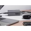 FORCELL F-ENERGY GaN III VT-49 hálózati töltő 2 x Type C + 2 x USB A PD QC4.0 SFC2.0 5A 100W , szürke