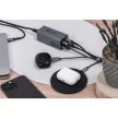 FORCELL F-ENERGY GaN III VT-49 hálózati töltő 2 x Type C + 2 x USB A PD QC4.0 SFC2.0 5A 100W , szürke