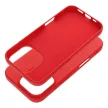 SILICONE MAG COVER (big hole) case MagSafe iPhone 16 Pro tok, piros