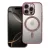 ELECTRO MAG COVER case MagSafe iPhone 16 Pro glitter tok, lila