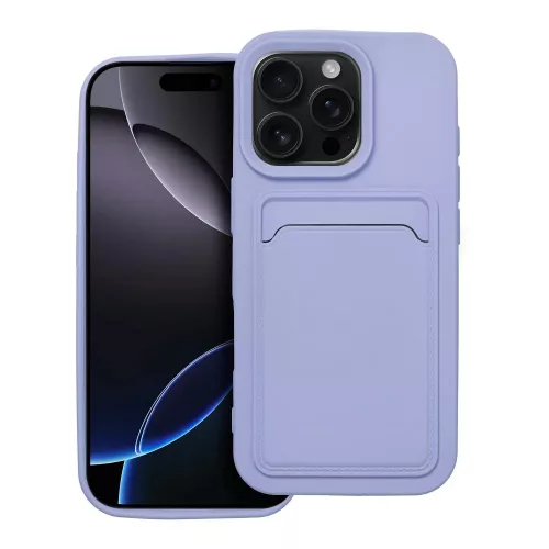 CARD case iPhone 16 Pro tok, lila