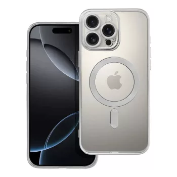 ELECTRO MAG COVER case MagSafe iPhone 16 Pro Max tok, ezüst