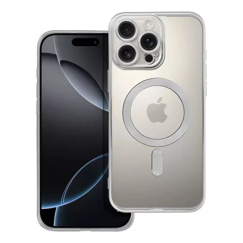 ELECTRO MAG COVER case MagSafe iPhone 16 Pro Max tok, ezüst