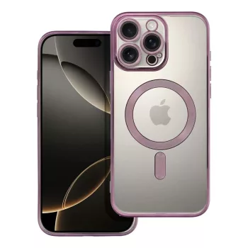   ELECTRO MAG COVER case MagSafe iPhone 16 Pro Max glitter tok, lila