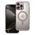 ELECTRO MAG COVER case MagSafe iPhone 16 Pro Max glitter tok, lila