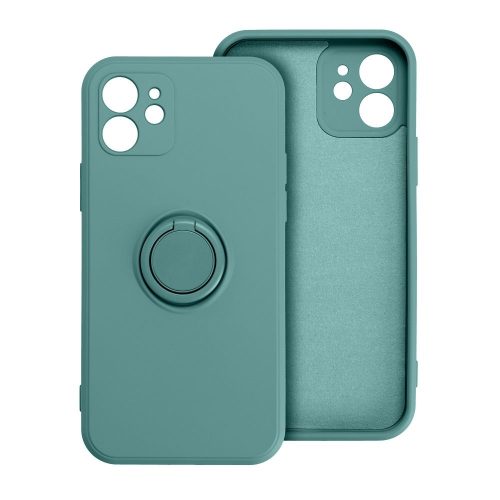 SILICONE RING case iPhone 16 tok, zöld