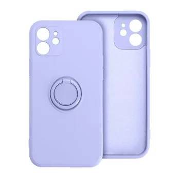 SILICONE RING case iPhone 16 Pro tok, lila