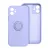 SILICONE RING case iPhone 16 Pro tok, lila