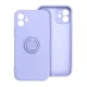 SILICONE RING case iPhone 16 Pro tok, lila