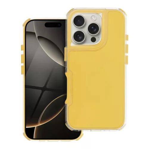 MATRIX Case iPhone 16 Pro tok, sárga