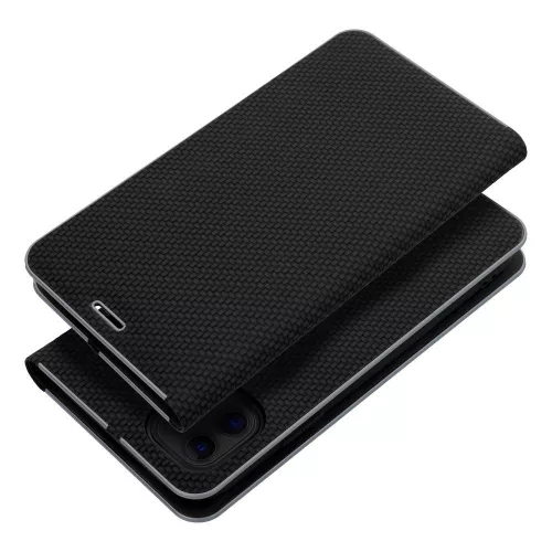 LUNA Book Carbon iPhone 16 Pro Max tok, fekete