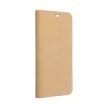 LUNA Book tok, arany iPhone 16 Plus tok, arany