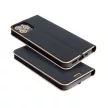 LUNA Book tok, arany iPhone 16 Pro Max tok, fekete