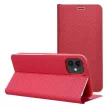 LUNA Book Carbon iPhone 16 Plus tok, piros