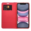 LUNA Book Carbon iPhone 16 Plus tok, piros