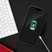 COLOR EDGE MAG COVER case MagSafe iPhone 16 Pro tok, fekete-piros