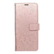 MEZZO Book case iPhone 16 Pro Max mandala tok, rozéarany