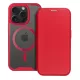 SMART MAG Book case MagSafe iPhone 16 Pro Max tok, piros