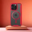 SMART MAG Book case MagSafe iPhone 16 Pro Max tok, piros