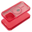 SMART MAG Book case MagSafe iPhone 16 Pro Max tok, piros
