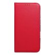 SMART CASE Book iPhone 16 tok, piros