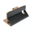 FANCY Book case iPhone 16 Pro tok, fekete-arany