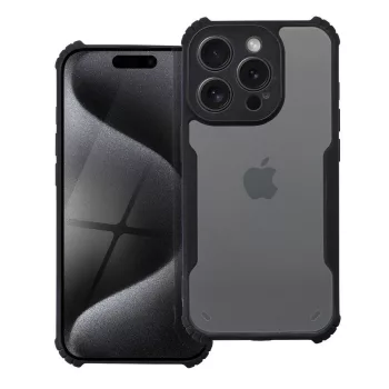 ANTI-DROP case iPhone 16 Pro Max tok, fekete