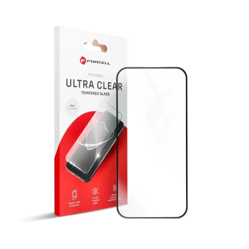 Forcell Ultra Clear Glass iPhone 16 Pro edzett üvegfólia