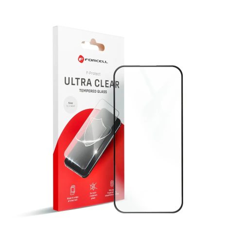 Forcell Ultra Clear Glass, - iPhone 16 edzett üvegfólia