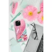 FORCELL F-PROTECT Mirage case MagSafe iPhone 16 PRO márványtok, mentazöldás tok, rózsaszín