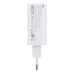 XIAOMI original hálózati töltő USB A QC3.0 3A 120W MDY-14-EE, fehér bulk