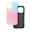 FORCELL F-PROTECT Mirage case MagSafe iPhone 16 PLUS tok, rózsaszíny tok, kék tok, színes