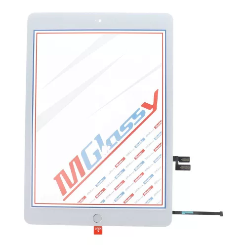 MUSTTBY Érintőképernyő + hátlapi matrica + Home iPAD 7 (fehér)