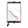 MUSTTBY Érintőképernyő + hátlapi matrica + Home iPAD Mini2 (fekete)