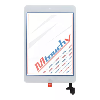   MUSTTBY Érintőképernyő + hátlapi matrica + Home iPAD Mini2 (fehér)